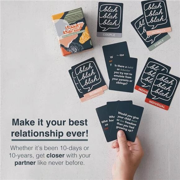 Love Lingual Couples Card Game for Adults | Fun Couples Games for Date Night - Picture 3 of 7